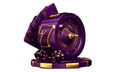 Casino symbols with dice
